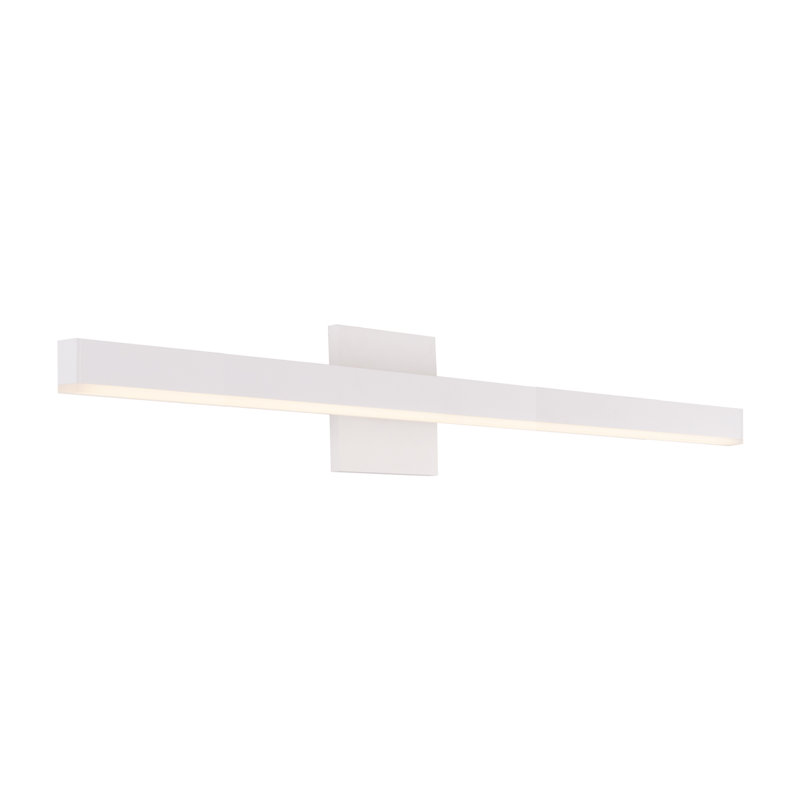 Applique pour salle de bain à DEL à intensité variable Vega, Blanc, 2700 K