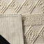 Natura Handwoven Wool/Cotton Beige Area Rug-1924737559