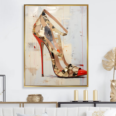 Fashion Chic High Heel II, reproduction d'art sur toile