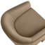 Greer Performance Velvet Upholstered Accent Armchair In Almond-106273821