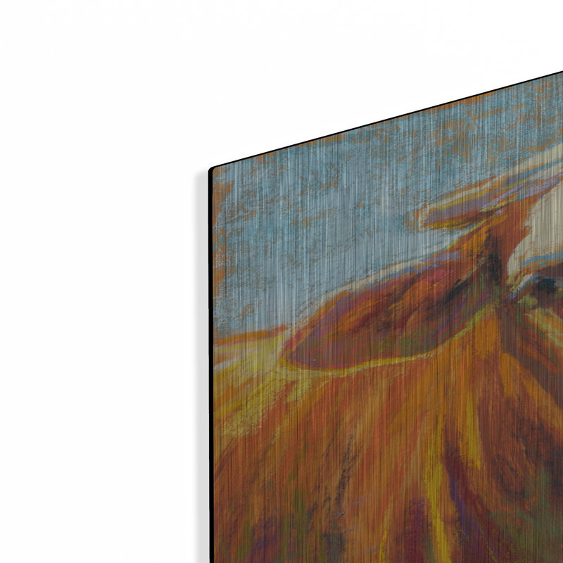 «Marmalade» par Rita Kirkman, art luxueux en métal «Marmalade» par Rita Kirkman, H 36 po x l 24 po
