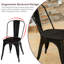 Somnus 45cm H Side Chair in Black