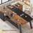 71" Executive Desk With File Cabinet-1793468459