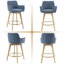 Lovetro 65.5cm Swivel Bar Stool-1017937904
