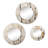 Huldar Metal Round Mirror