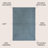 Fincham High-Low Minimalist Scandi Striped Navy/ivory Indoor/Outdoor Rug-1251859827