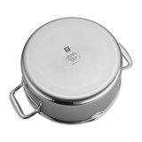 ZWILLING Clad CFX 8-Qt Stainless Steel Ceramic Nonstick Dutch Oven
