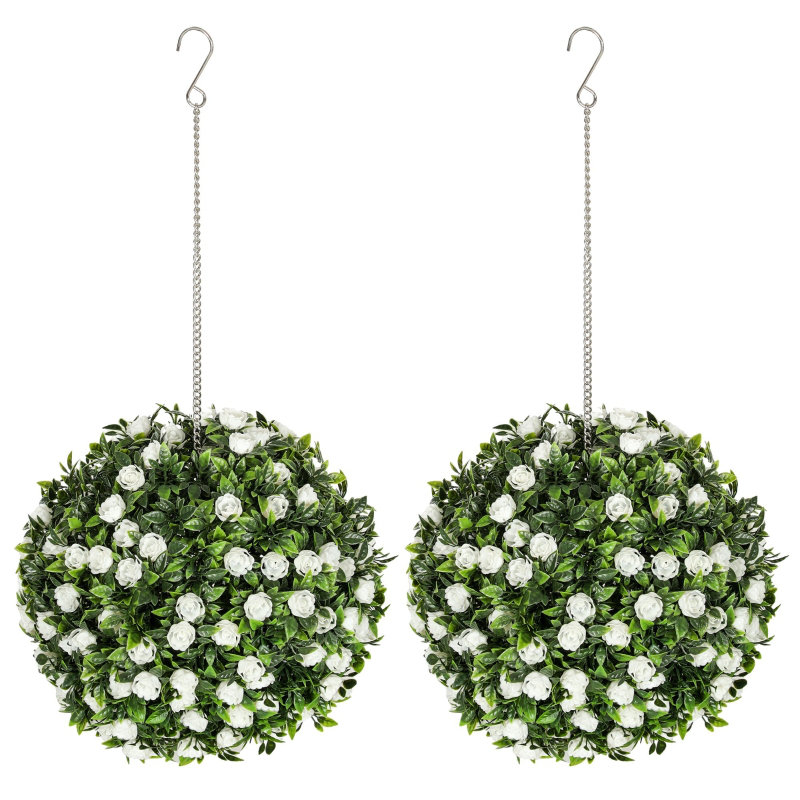 28.00cm Faux Plant in Macrame Hanger