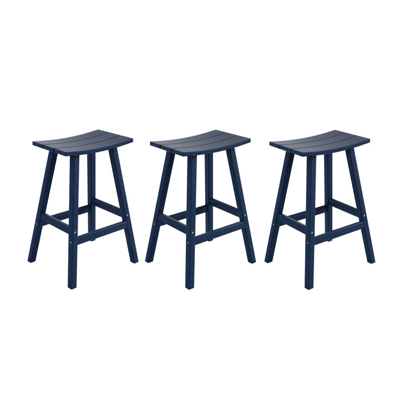 Tabouret d'extérieur Laguna, Marine, Tabouret de bar (siège d'une hauteur de 29 po)