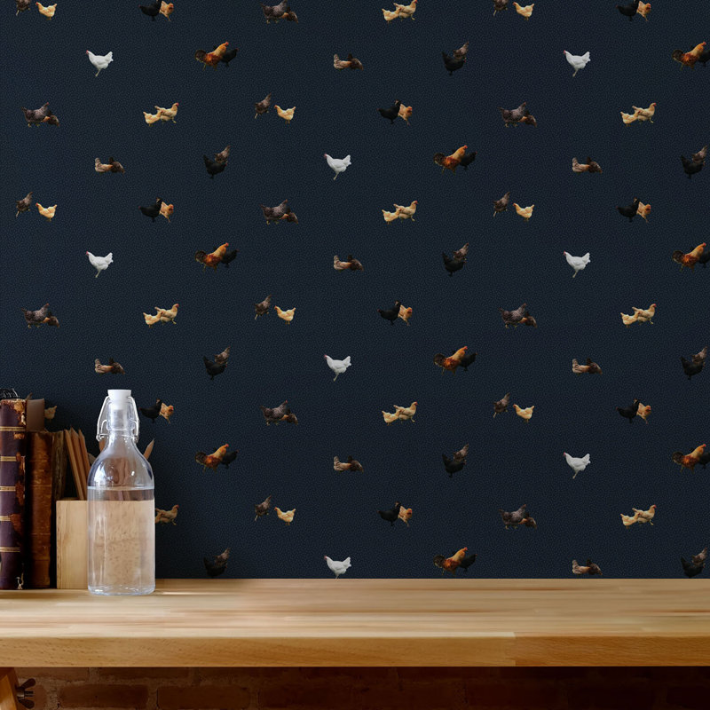 Helen’s Yard, Navy, Paper