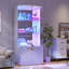 Glass Display Cabinet with Sensor Light and Lock-1761024504