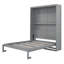Lit escamotable mural avec tablettes Murphy