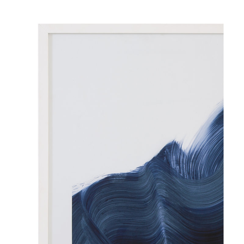 «Passing Waves III», reproduction encadrée