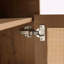 Meuble-lavabo écologique de 76 cm (30 pouces) avec 2 portes à fermeture en douceur et fixation suspendue, lavabo seulement (sans lavabo).