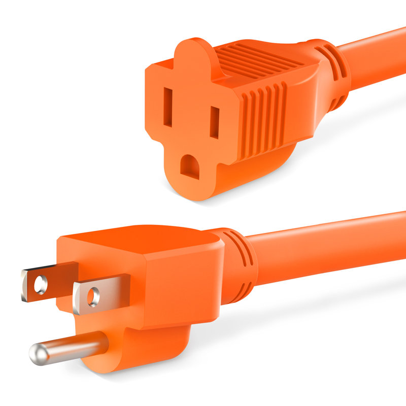 Outdoor Extension Cord, 9.50" H x 1.75" W x 3.75" D
