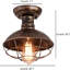 Kristina 1-Light 22cm Semi Flush Mount