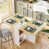 Plateau jaune / base blanche