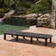Chaise longue d'extérieur