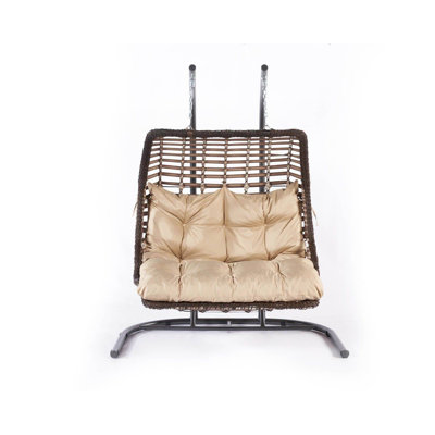 Readlyn Double Swing Chair with Stand