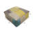 Patchwork Wool Blend Reversible Throw Pillow