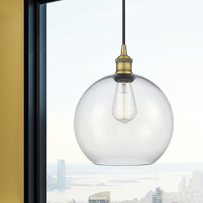 Luminaire sphère suspendu à 1 lumière Ralph