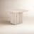 Pristina Tall Square Marble Accent Table-110742261-125309700