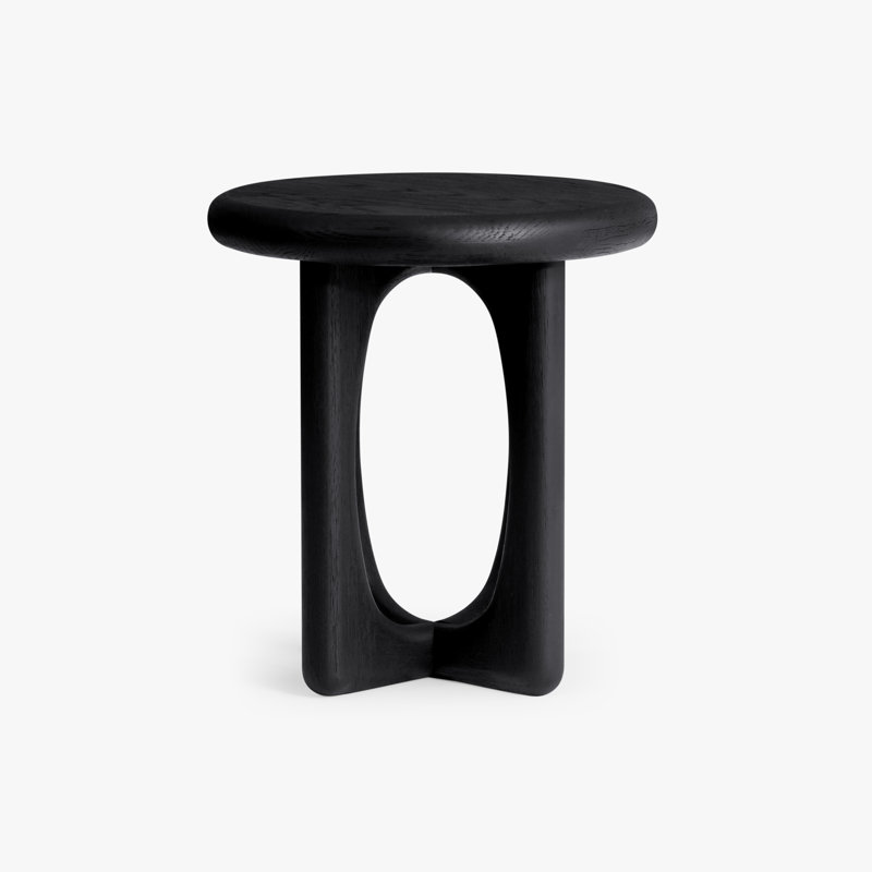 Table de bout Griffey, Noir