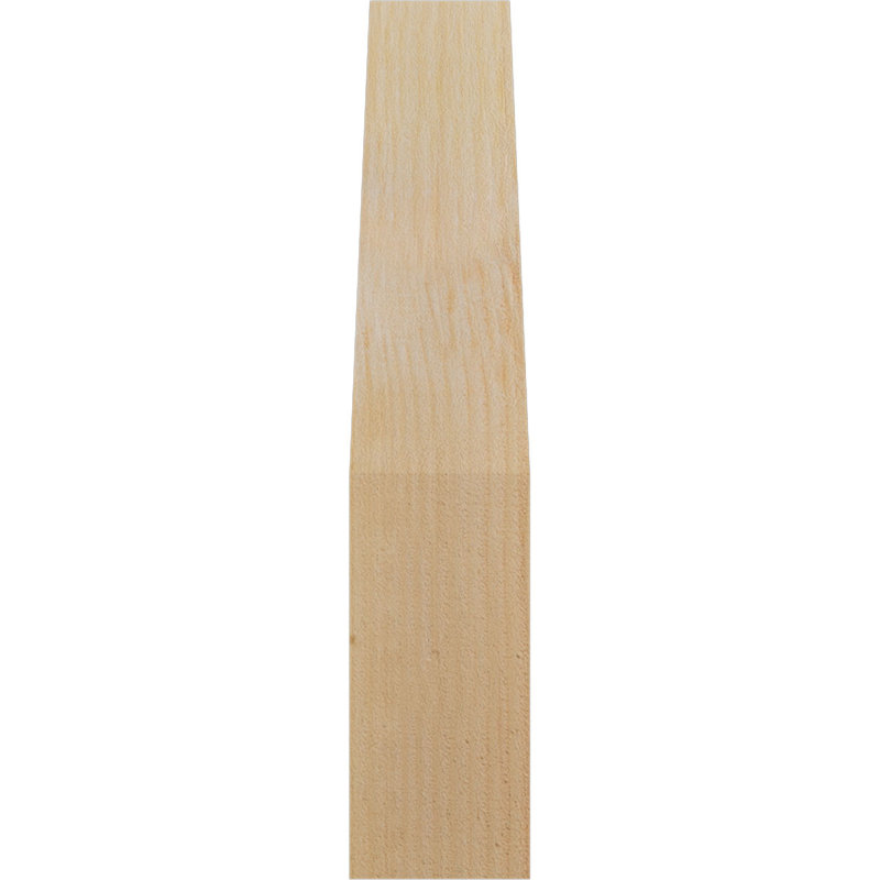 Attelle impériale du genou, Sapin de Douglas, Brute, H 22 po x l 4 po x P 10 po