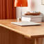 Bureau de rangement simple de style nordique-110438223