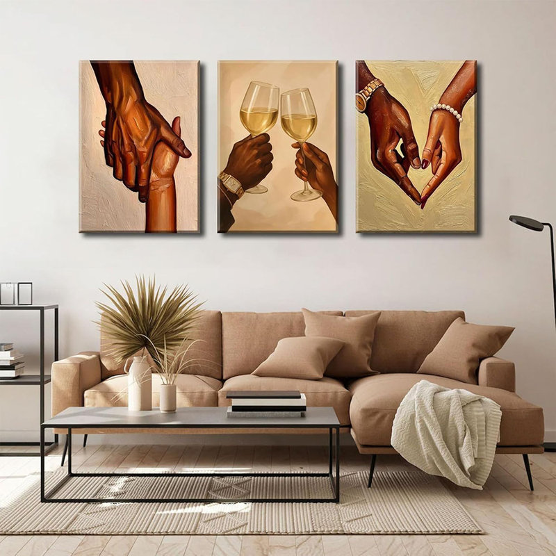 3 Piece Wrapped Canvas Print