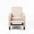 Linen Manual Push Back Recliner Chair-320699903