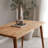 Scandinavian Study Desk, 43.3 x 28.7 x 23.6 Inches | 100% Pine Solid Wood with Beech Wood Legs | Environmentally Friendly, Easy Assembly | Elegant Oak Finish, Perfect for Home Office & Modern Workspaces