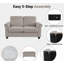  Causeuse Carter en chenille 60,2 po Carter-177735176