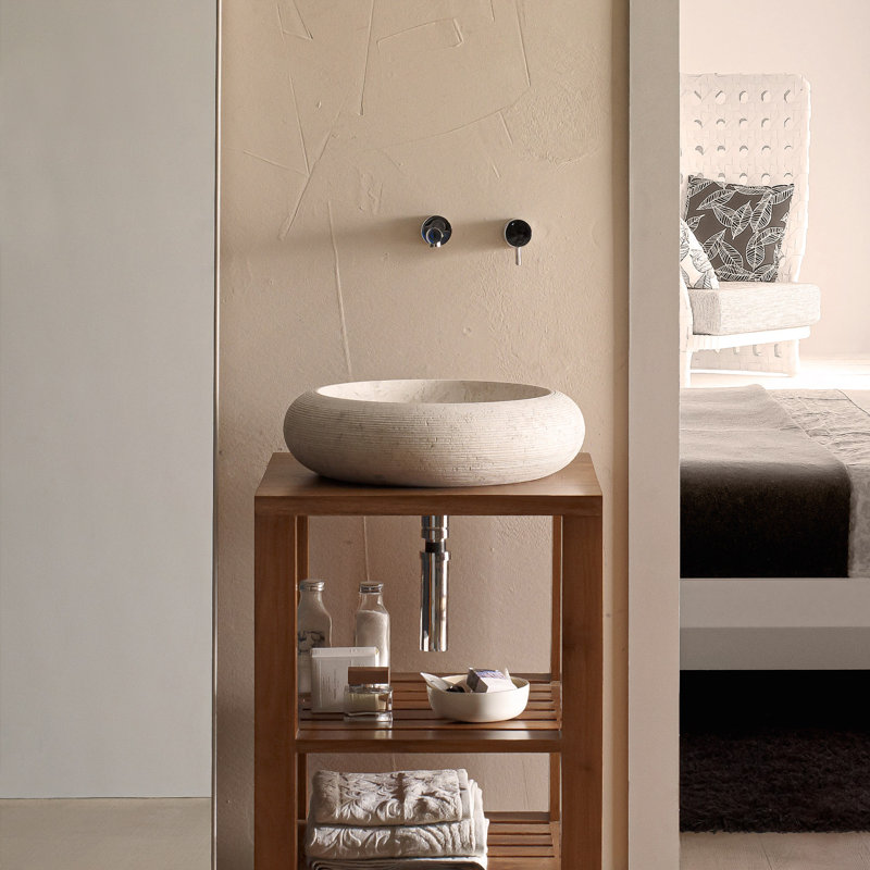 17.72'' L Bathroom Sink, Beige