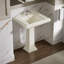 Memoirs® Rectangular Pedestal Bathroom Sink with Overflow-10939918-19195569