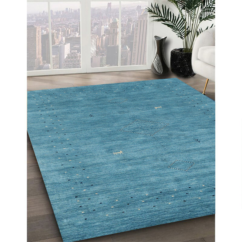 Abstract Indoor Rug, Rectangle 7' x 10'
