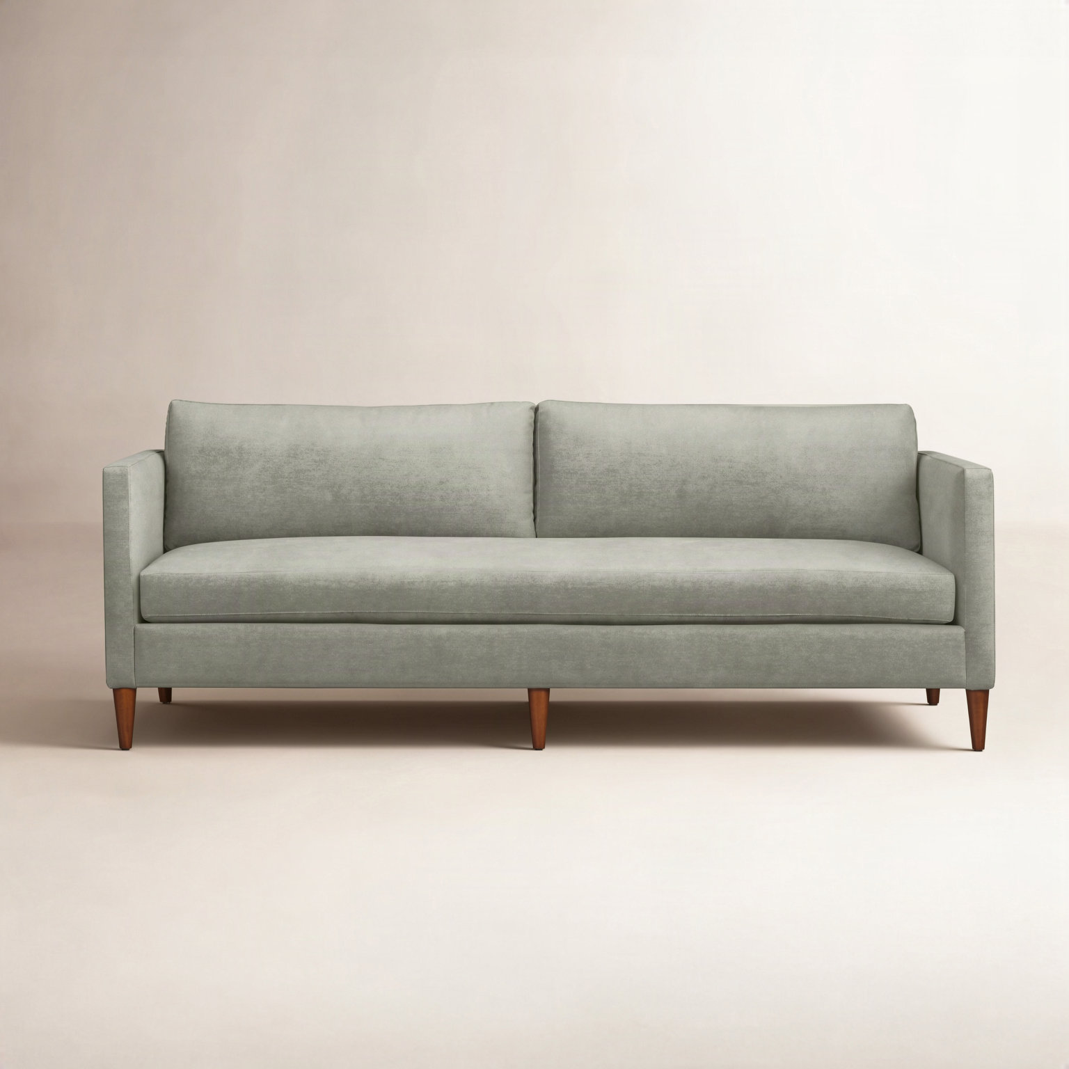Clifford 87'' Sofa, Nave Metal Performance Distressed Velvet