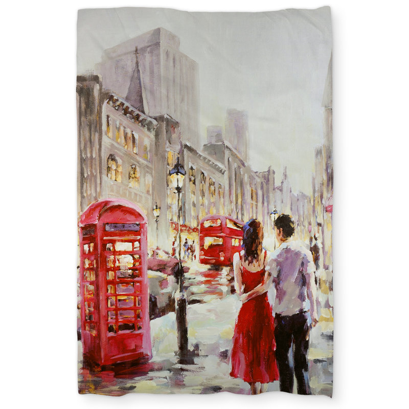 Couple Walking Office Car Duvet Cover | Home Decor Essentials