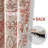 Vintage Damask Curtains Elegant Medallion Patterned Room Darkening Curtains for Bedroom Taupe on Greige-1623480688-1623480693
