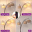  Lampe sur pied à arc 3 lumières 83 "avec interrupteur rotatif 83"