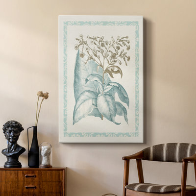 Willow Blue Besler I -Custom Wrapped Gallery Cavas