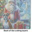 Planche à découper en verre Boxer and Santa Claus