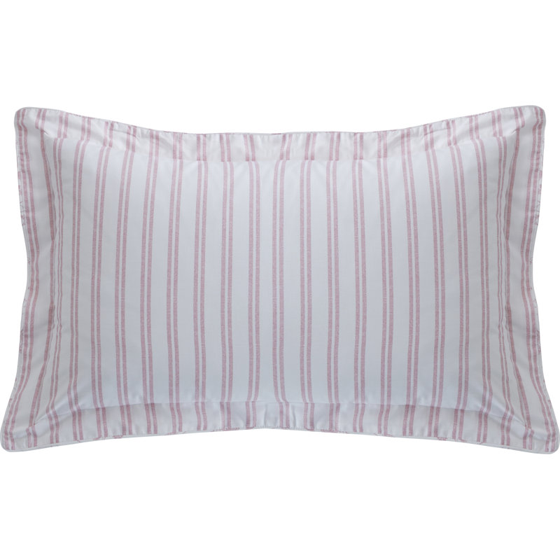 Izetta Cotton Blend Percale Pillow Case, Pink