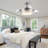 Small-CF 42"-3 Blades Modern Retractable Ceiling Fan with LED Light, Remote Control and Light Kit Included-97831773