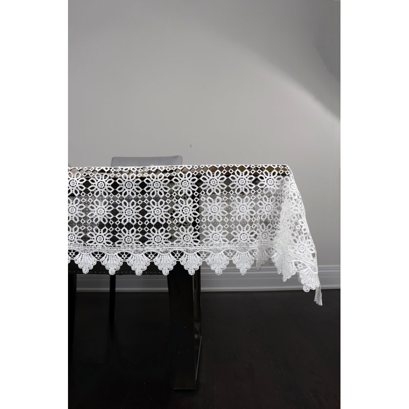 Benat Floral Tablecloth, 144'' x 72'' 