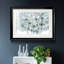 Bleu sarcelle harmonie I - peinture encadrée-1409495091-1409495088-1409753695