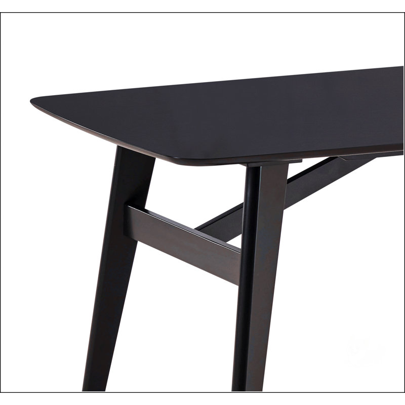 Black Finish Dining Table