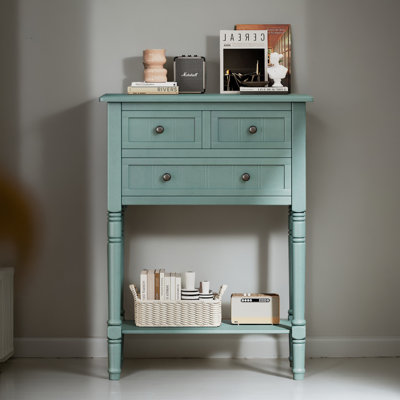 Table d'appoint 24 po avec console étroite pour le couloir du salon