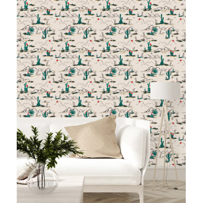 Panneau de papier peint adhésif lisse L 18,75 pi x l 25 po Annam