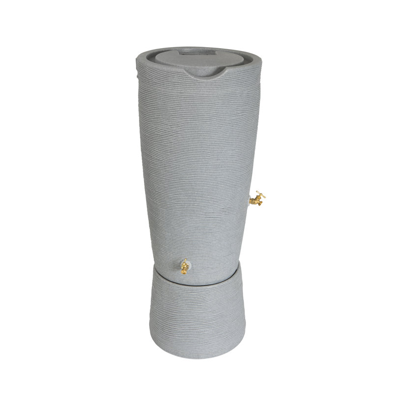 Baril de pluie 50 gallons Impressions Stone, Granite pâle